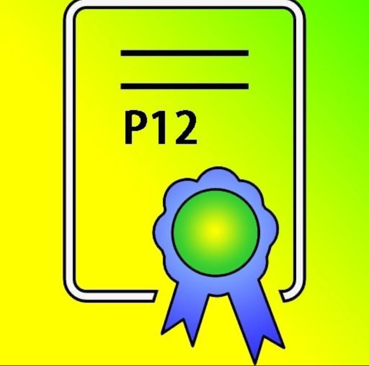 苹果个人P12证书